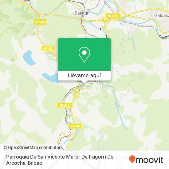 Parroquia de San Vicente Mártir (Iragorri) (Arkotxa)