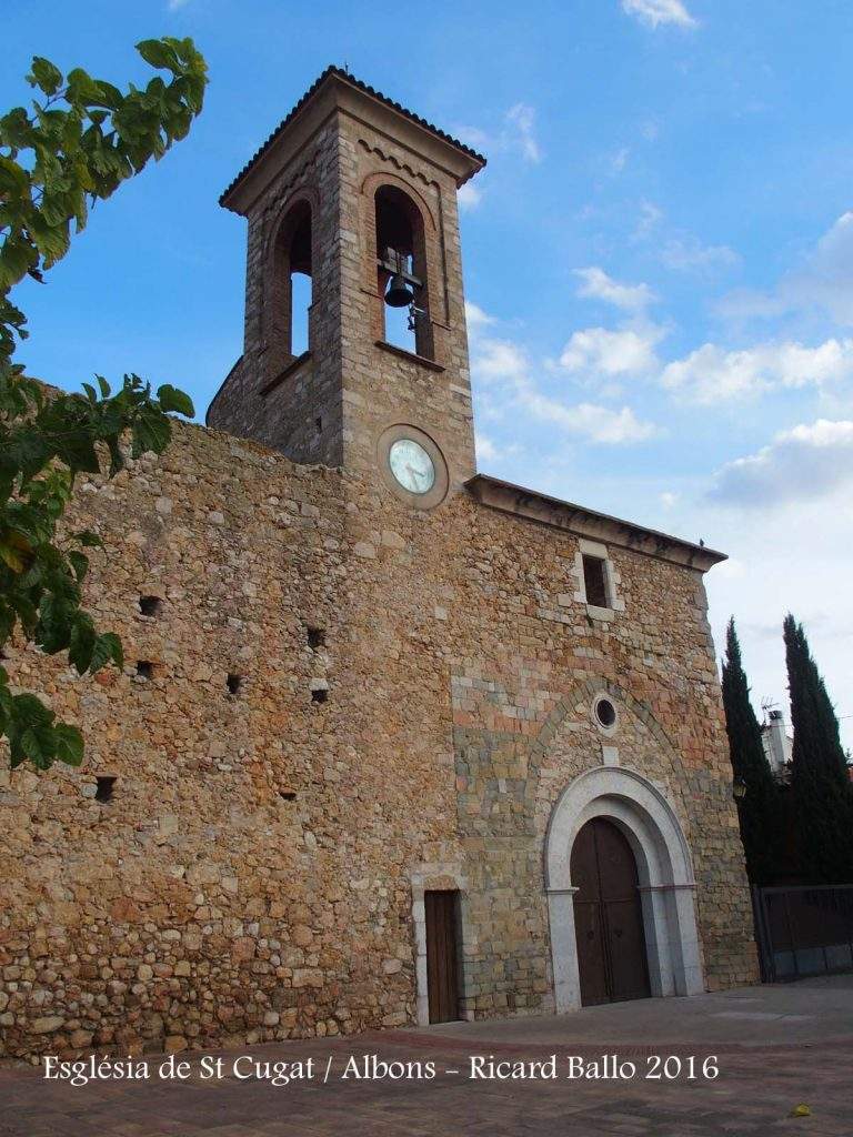 Parroquia de Sant Cugat (Albons)