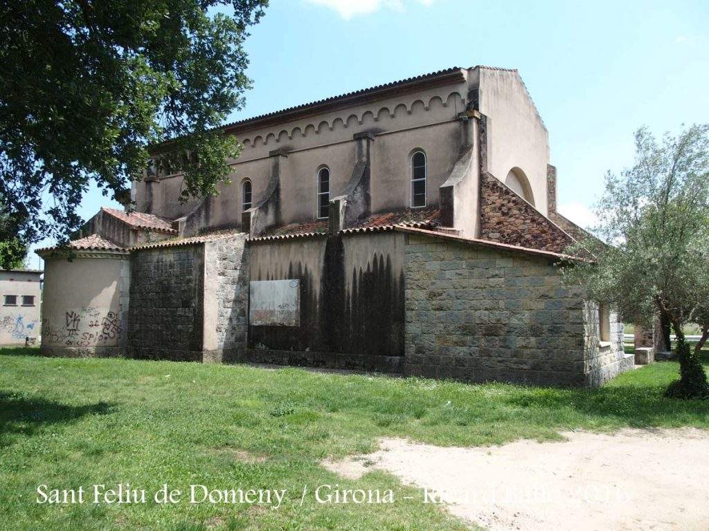 Parroquia de Sant Feliu (Domeny) (Girona)